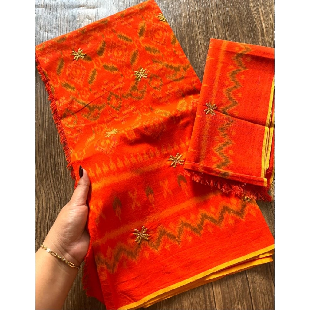 KAMEN ENDEK SEMI MASTULI  SET SELENDANG