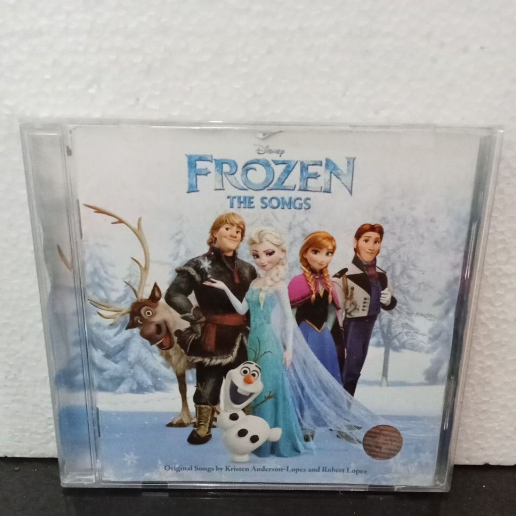 CD Compact Disc Frozen The Songs