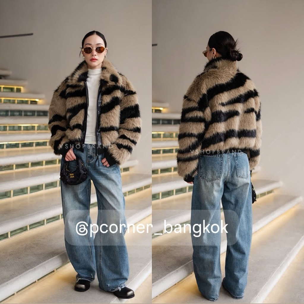 PO, TIDAK READY Furr Jacket VS6020-6 ❌NO REFUND NO EXCHANGE❌