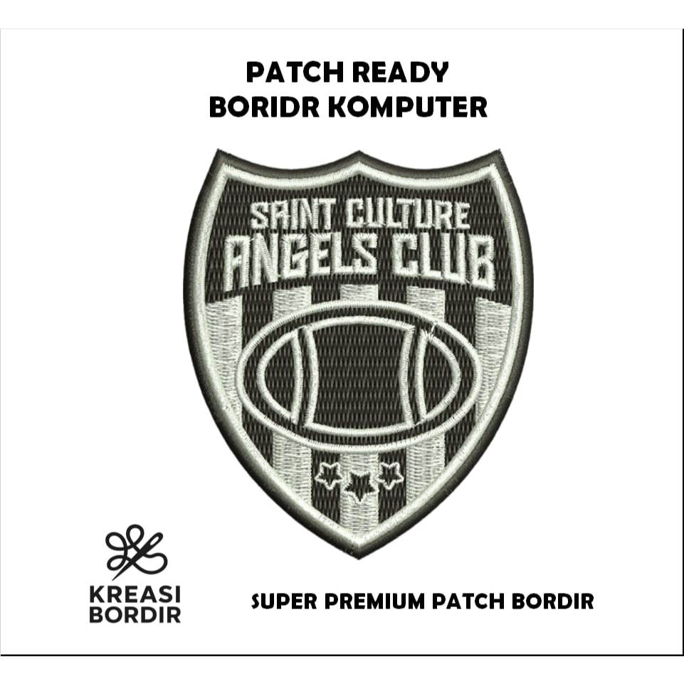 EMBLEM PATCH BORDIR LOGO BOLA - Kreasibordir.id