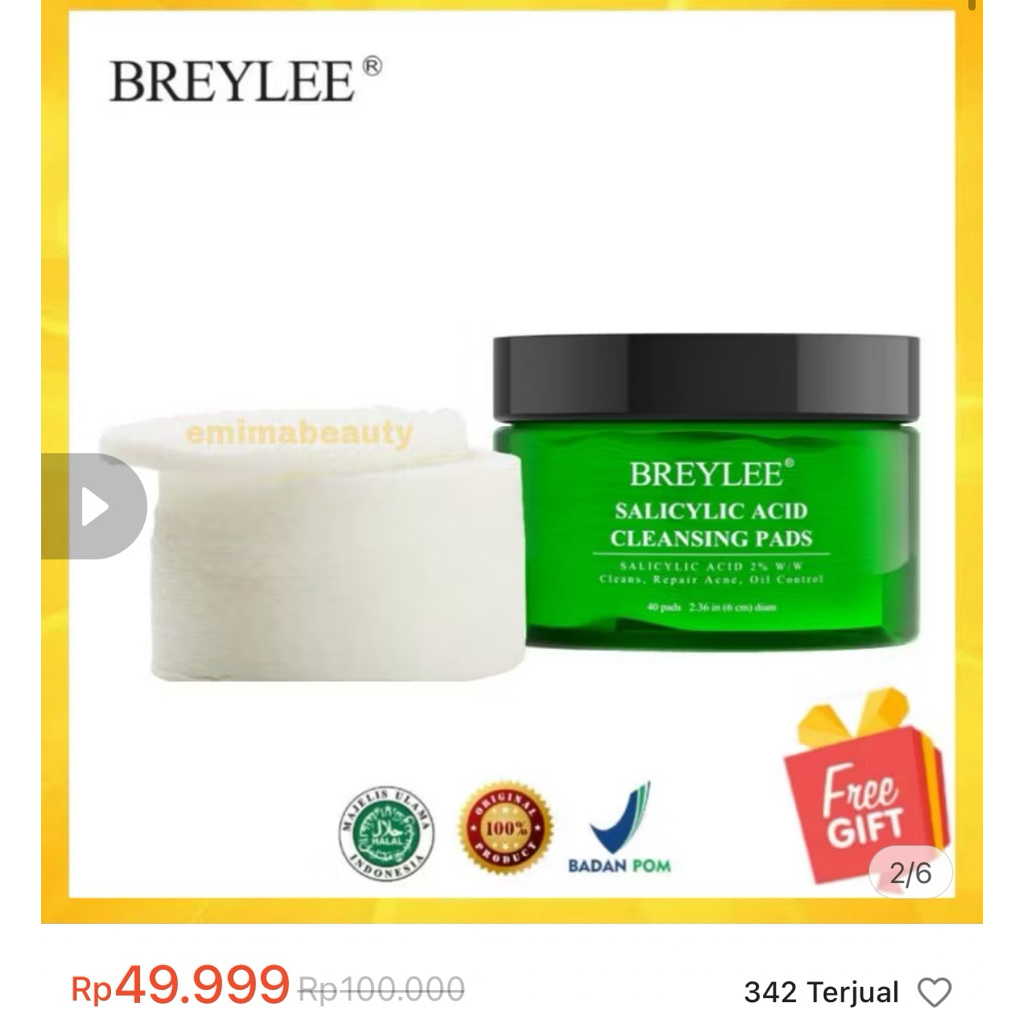 Breylee Cleansing Pad