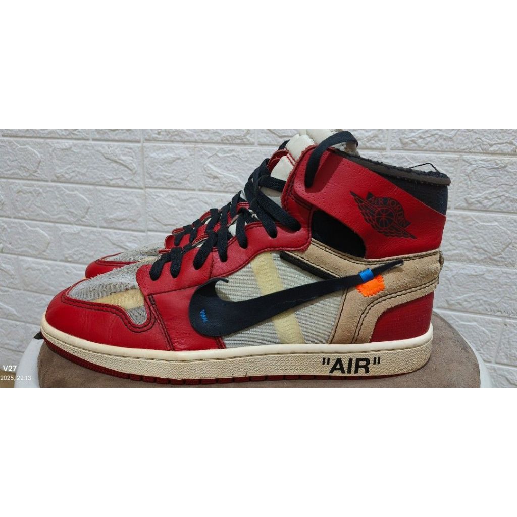 Nike Air Jordan 1 off white size 44.5