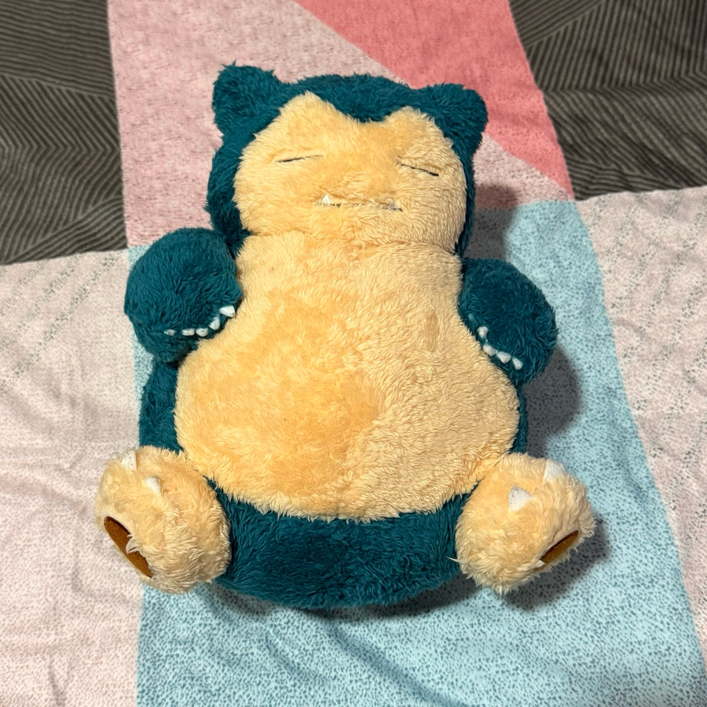 boneka pokemon plush snorlax banpresto bahan halus