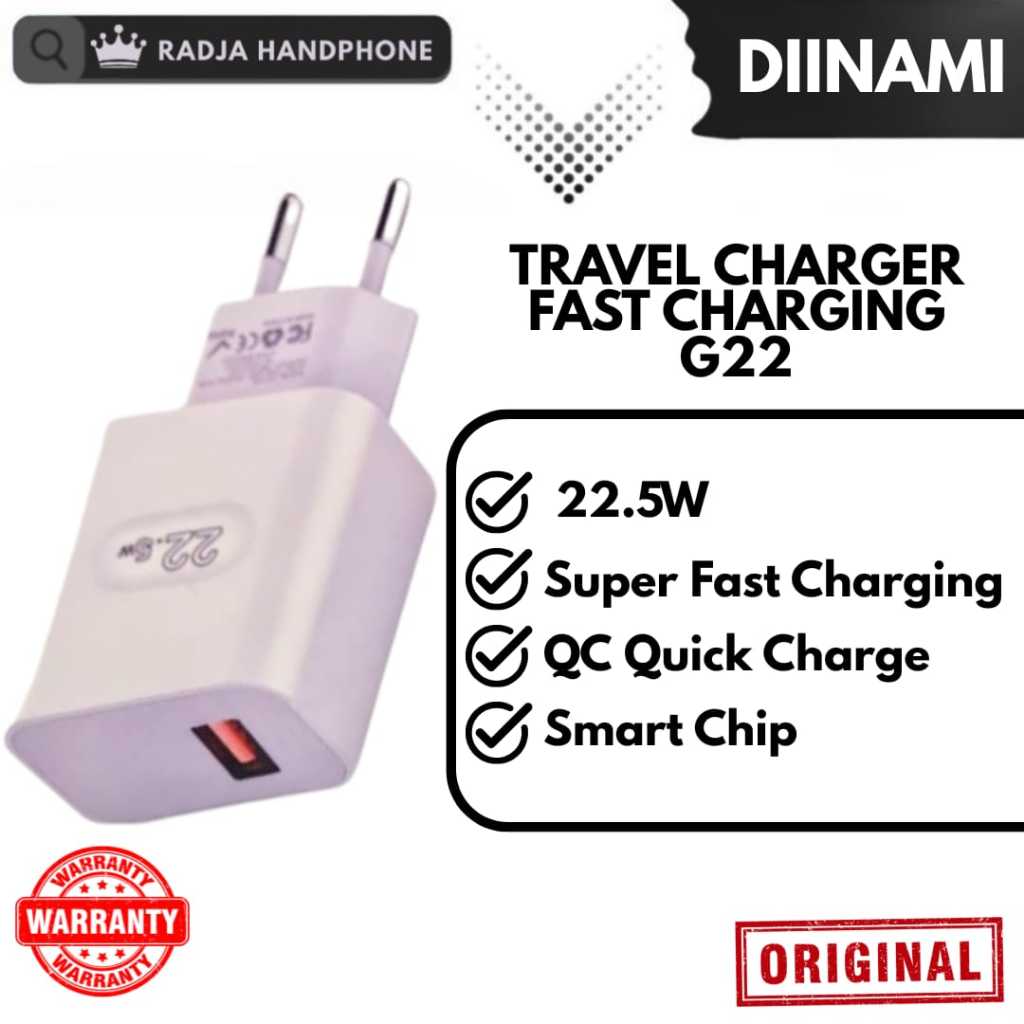 Diinami G22 Trevel Charger fast Charging