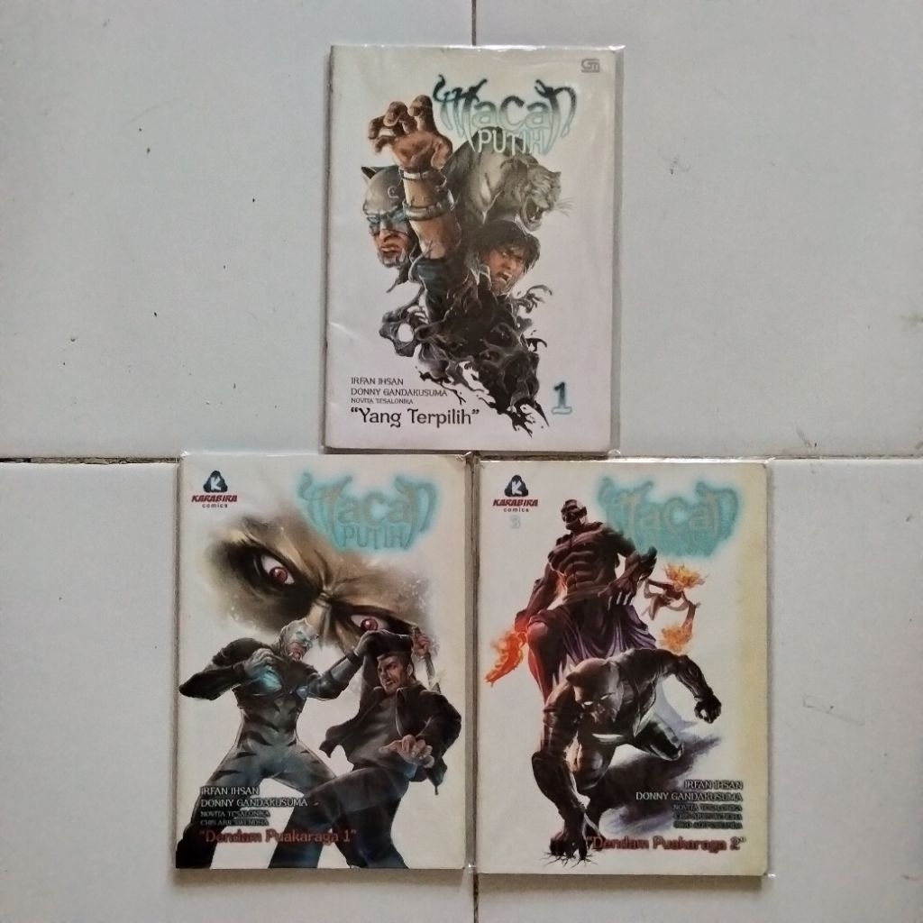 Paket Komik Lokal - Macan Putih - 3 Edisi