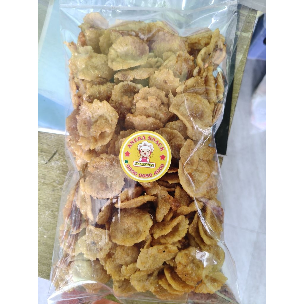 Emping pedas manis crunchy