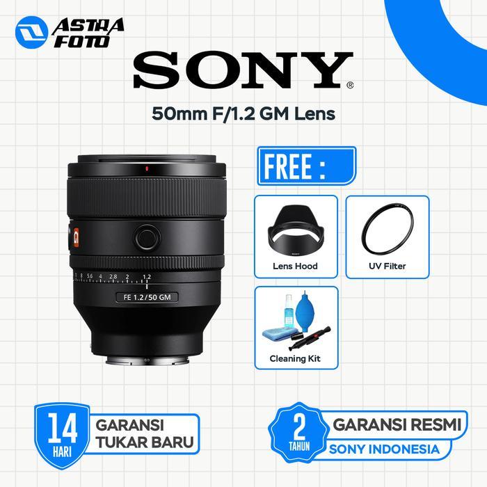 SONY FE 50mm F1.2 GM Lens Lensa 50mm F/1.2 G Master