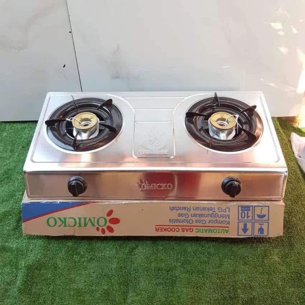 *Ready* ```Kompor 2 Tungku Omicko```
