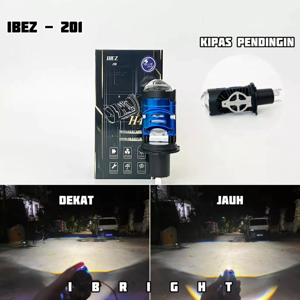 IBEZ 201 - Lampu utama H4 LED