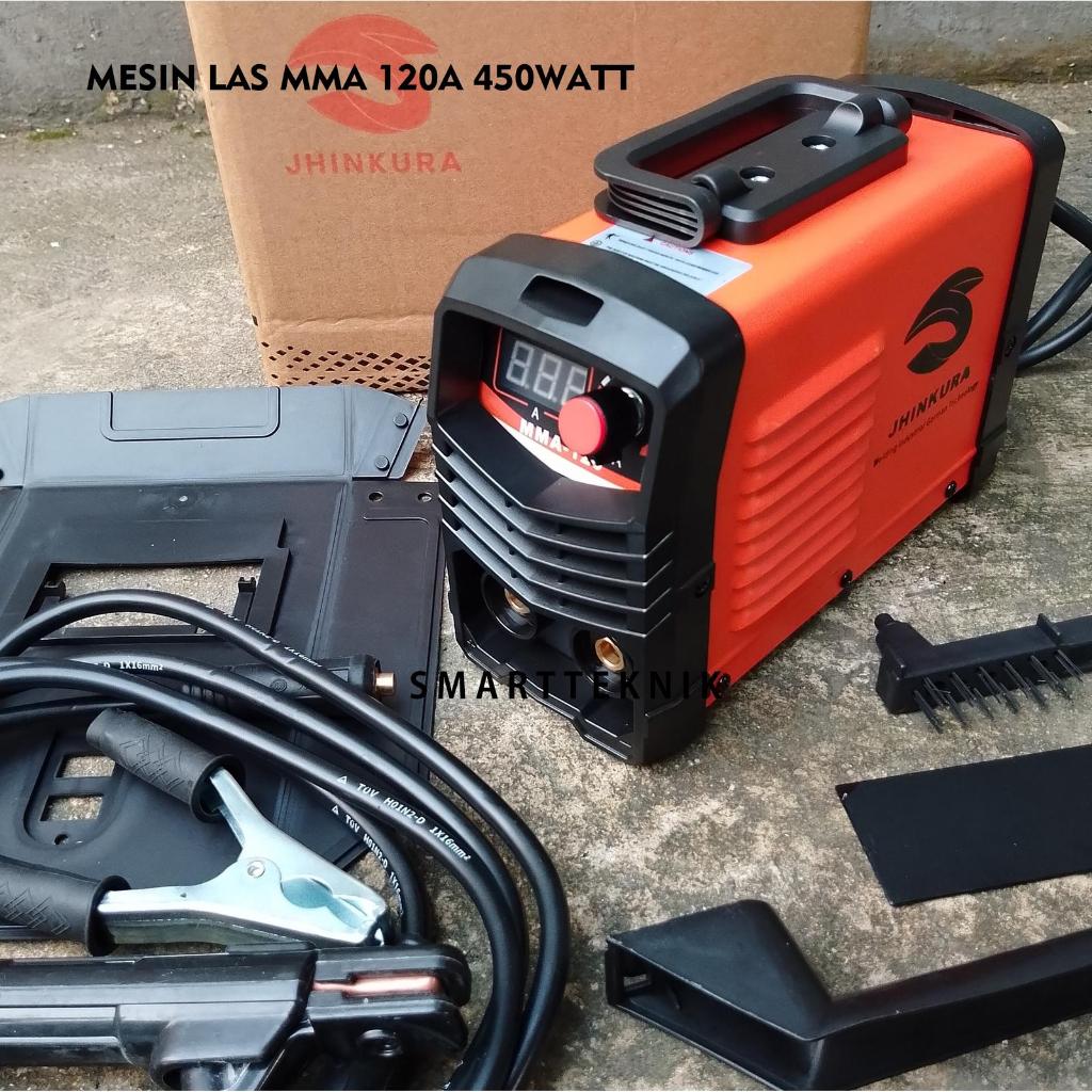 Jhinkura mesin las inverter 450watt 120 amper mesin las besi mini