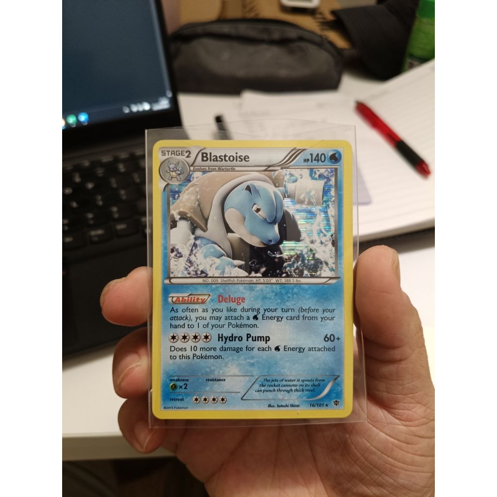 Pokemon TCG English Blastoise Pokemon Plasma Blast
