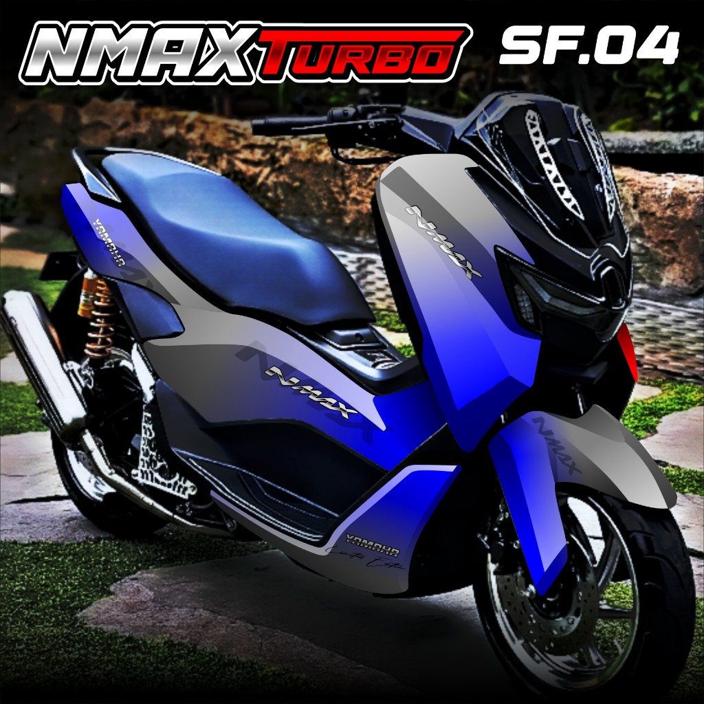(COD) TERBARU Decal Stiker Motor Yamaha Nmax TURBO NEO S New 2024 2025 Full Body - Decal Modifikasi 