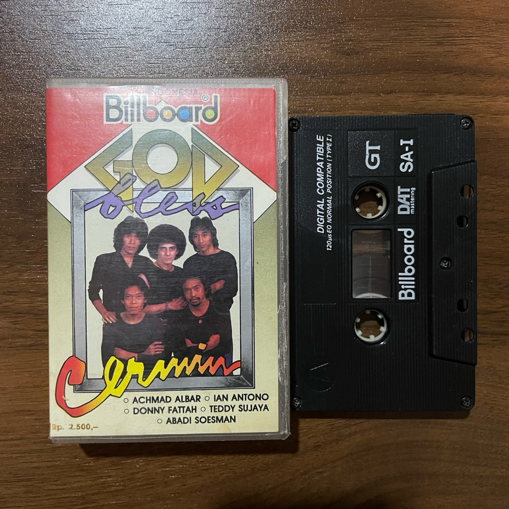 Kaset pita - Godbless - Cermin ( billboard )