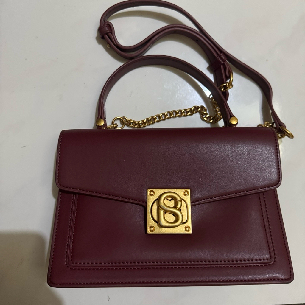 buttonscarves kate bag vegan leather preloved