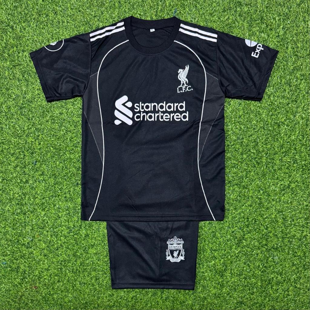 New jersey Sepak bola Anak-anak Baju Bola Liverpool Desain Terbaru