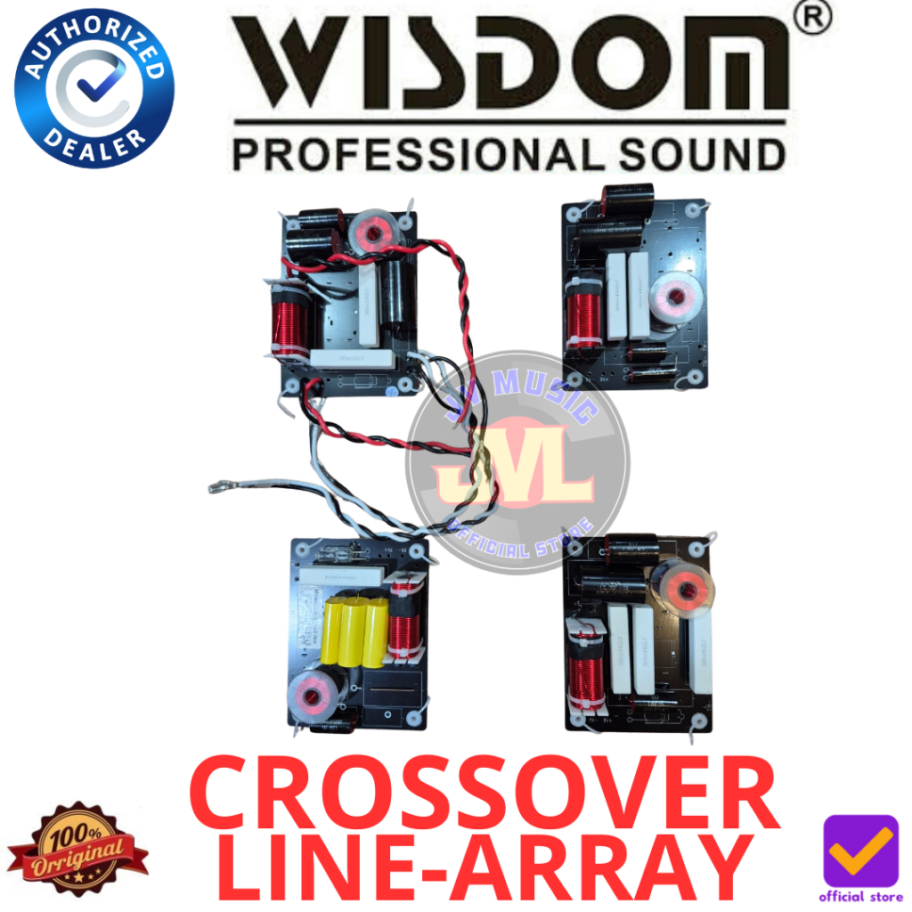 Wisdom Crossover Pasif Line Array Wisdom TX110 / RX112NEO / M10 / RX210NEO Speaker Line Array Origin