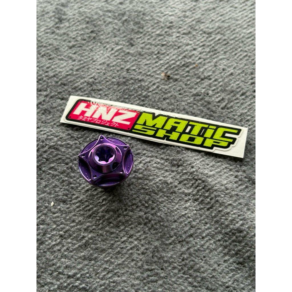 BAUT TITANIUM TUTUP OLI GARDAN MIO SPORTY SMILE