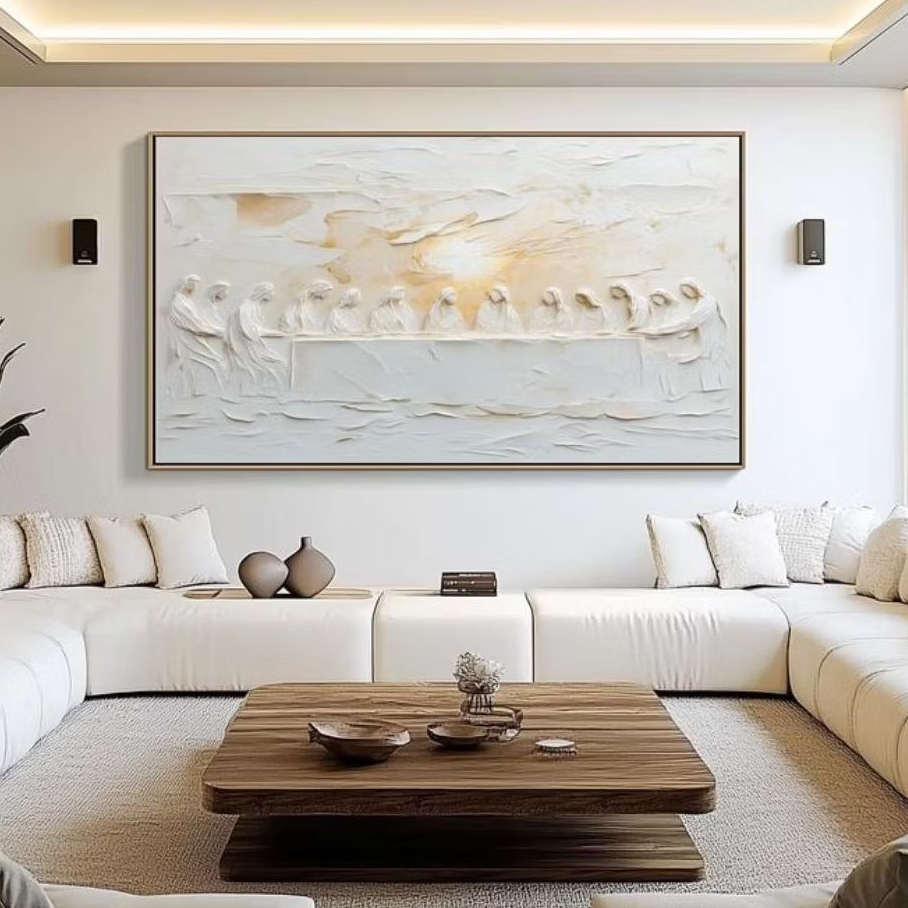 Hiasan Dinding The Last Supper - Lukisan Perjamuan Kudus Penuh Makna