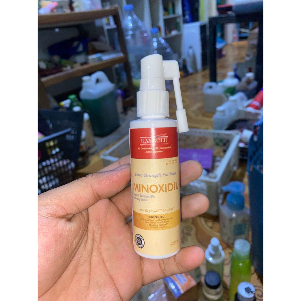 Deffect no tutup MINOXIDIL 2%for WOMEN penumbuh rambut with Ginseng extract from USA  - RAYGOLD - MI