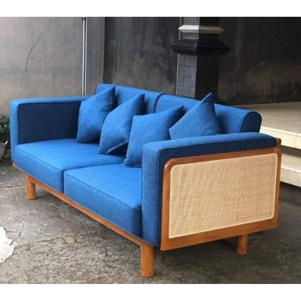 kursi tamu model sofa kayu jati minimalis, sofa kayu jati minimalis