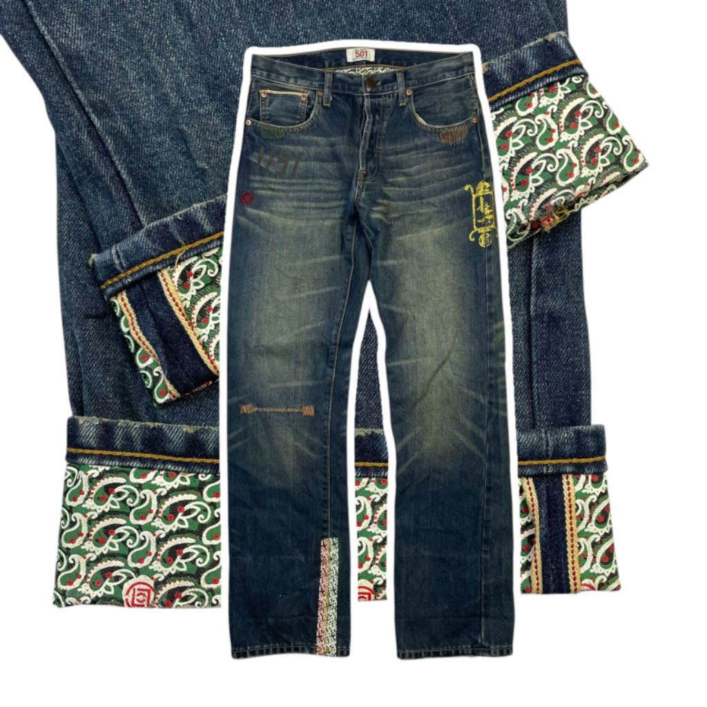 Levis x Clot Selvedge 501 Jeans