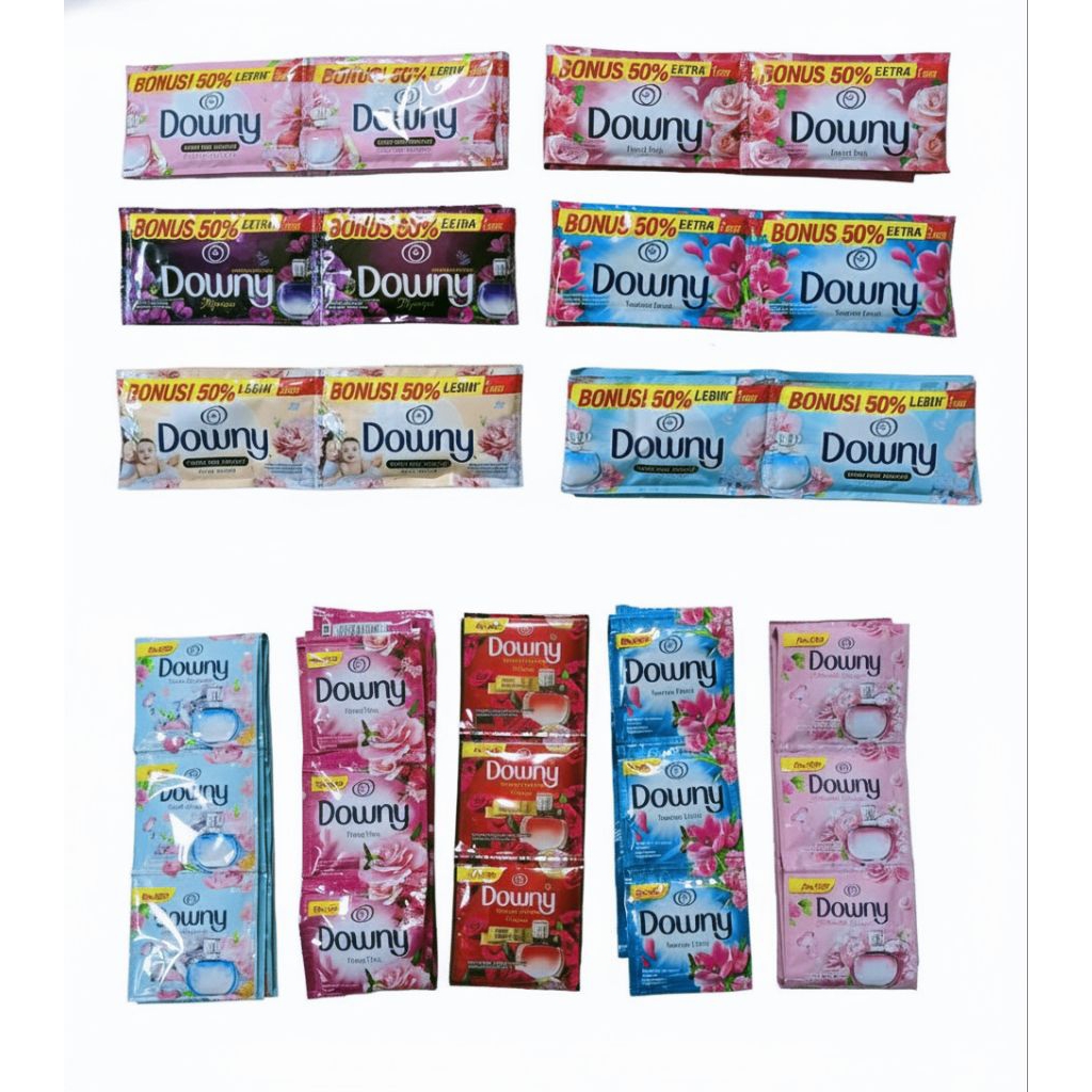 Downy Pewangi Pakaian Sachet – Downy 500–1000an