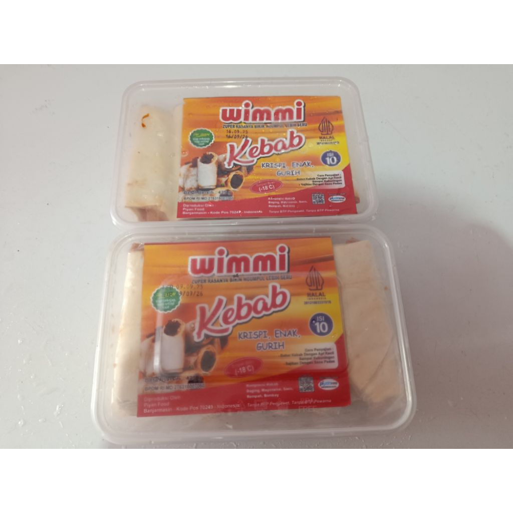 (READY) Kebab Wimmi Frozen Food & Cemilan