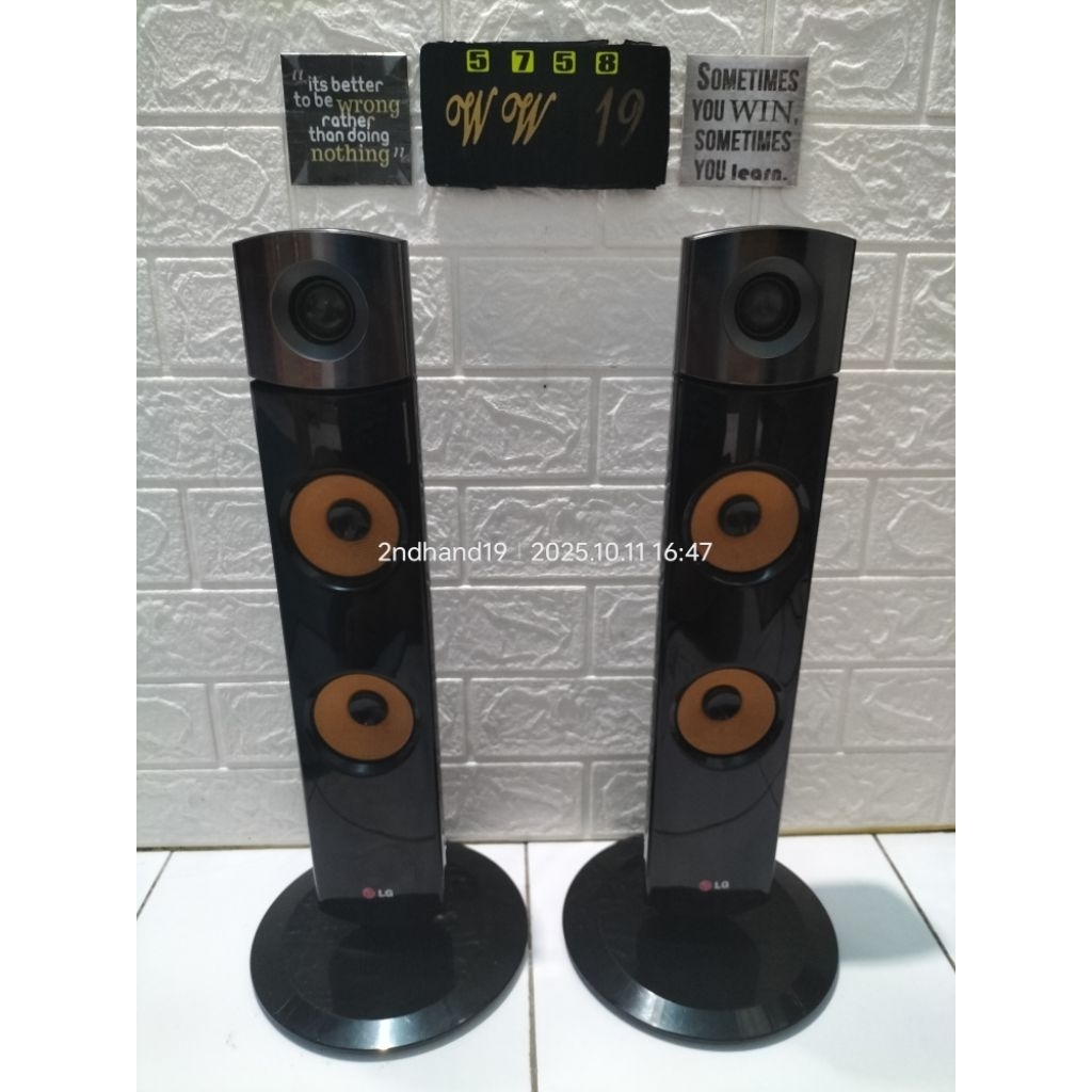 speaker tower LG PASIF bekas / Second