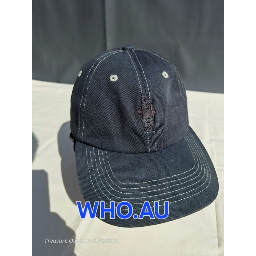 Topi WHO.AU Charcoal Setelan Besi