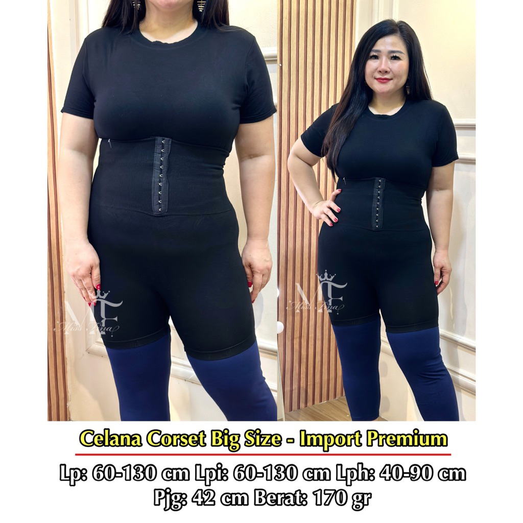 FINA BIGSIZE - (CELANA CORSET BIG SIZE) CELANA CORSET WANITA JUMBO BIGSIZE