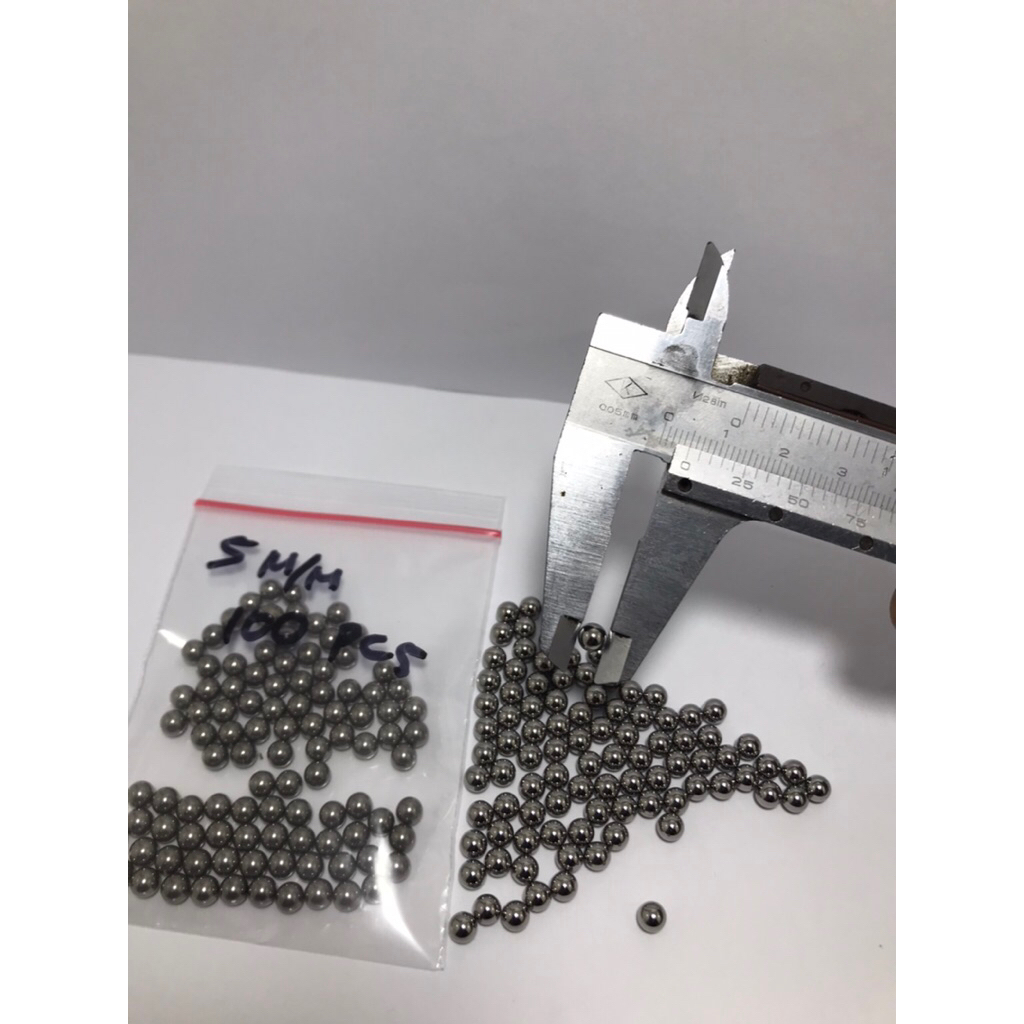 Stell Ball Bearing 5mm isi 100pcs