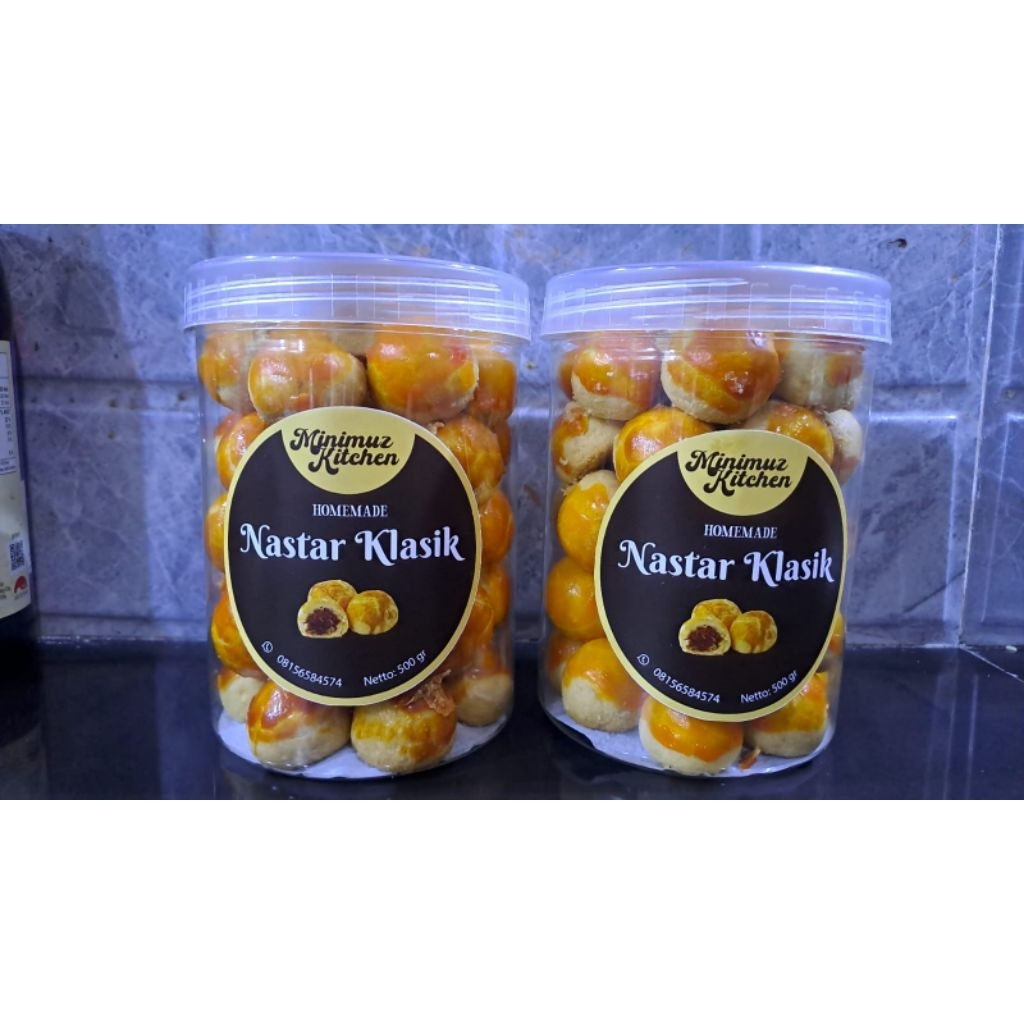 NASTAR KLASIK HOMEMADE 500 GR / NASTAR Classic homemade / Nastar Premium 500 gr homemade