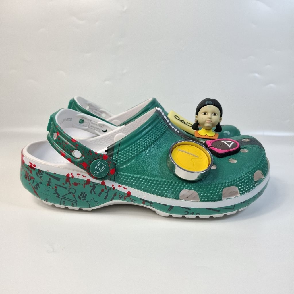 SANDAL CROCS CLASSIC SQUID GAME UNISEX