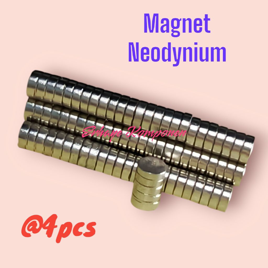 (@4pcs) Magnet Neodynium 4x2mm, 5x2mm magnet universal.