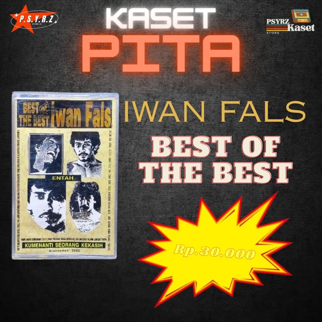 Kaset Pita Iwan fals - Best of the best