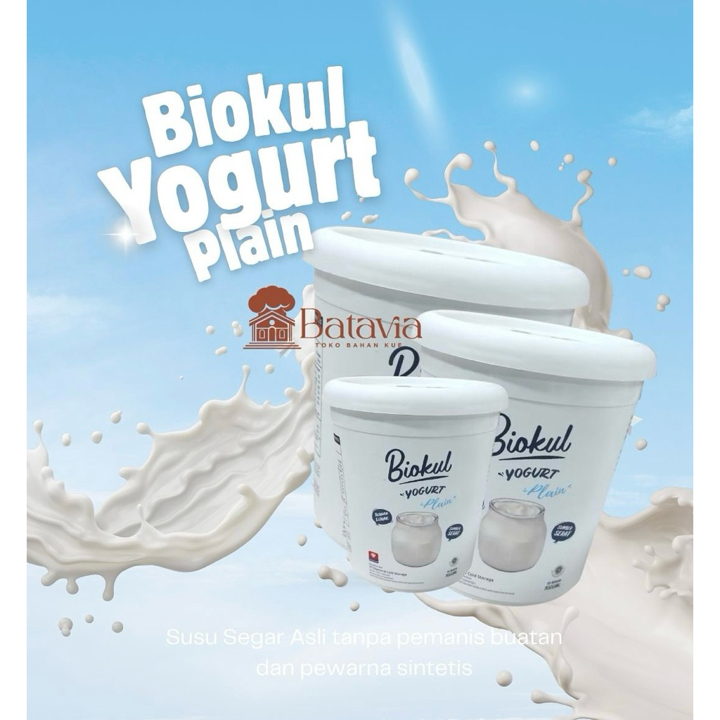 Biokul Yogurt Plain | Yogurt 1kg