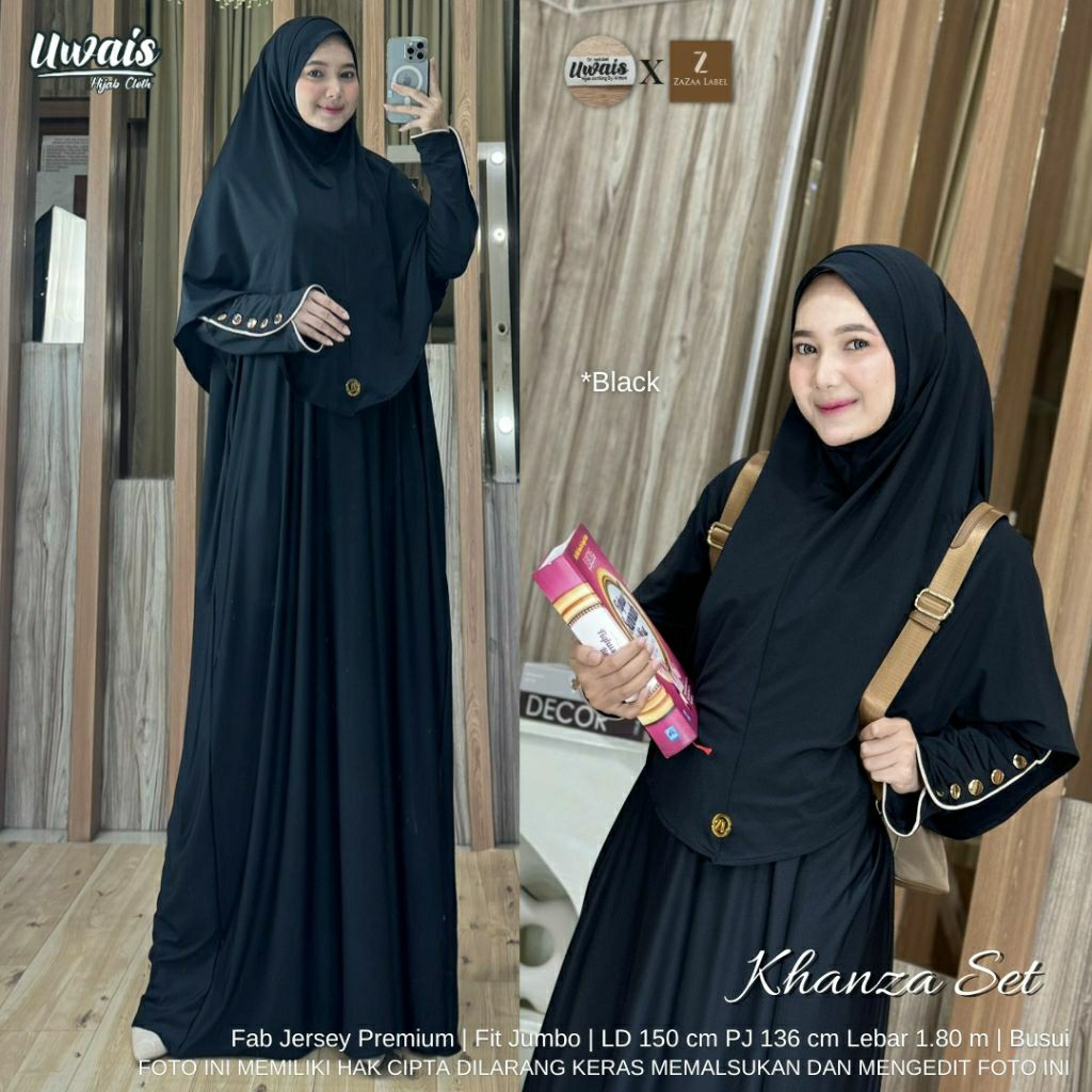 (COD) KHANZA SET ORIGINAL UWAIS