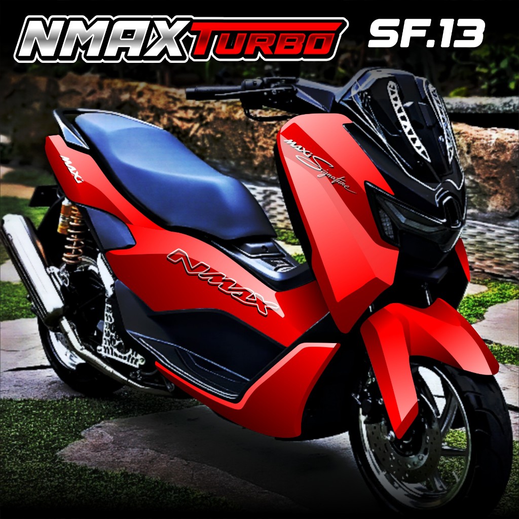 (COD) TERBARU Decal Stiker Motor Yamaha Nmax TURBO NEO S New 2024 2025 Full Body - Decal Modifikasi 