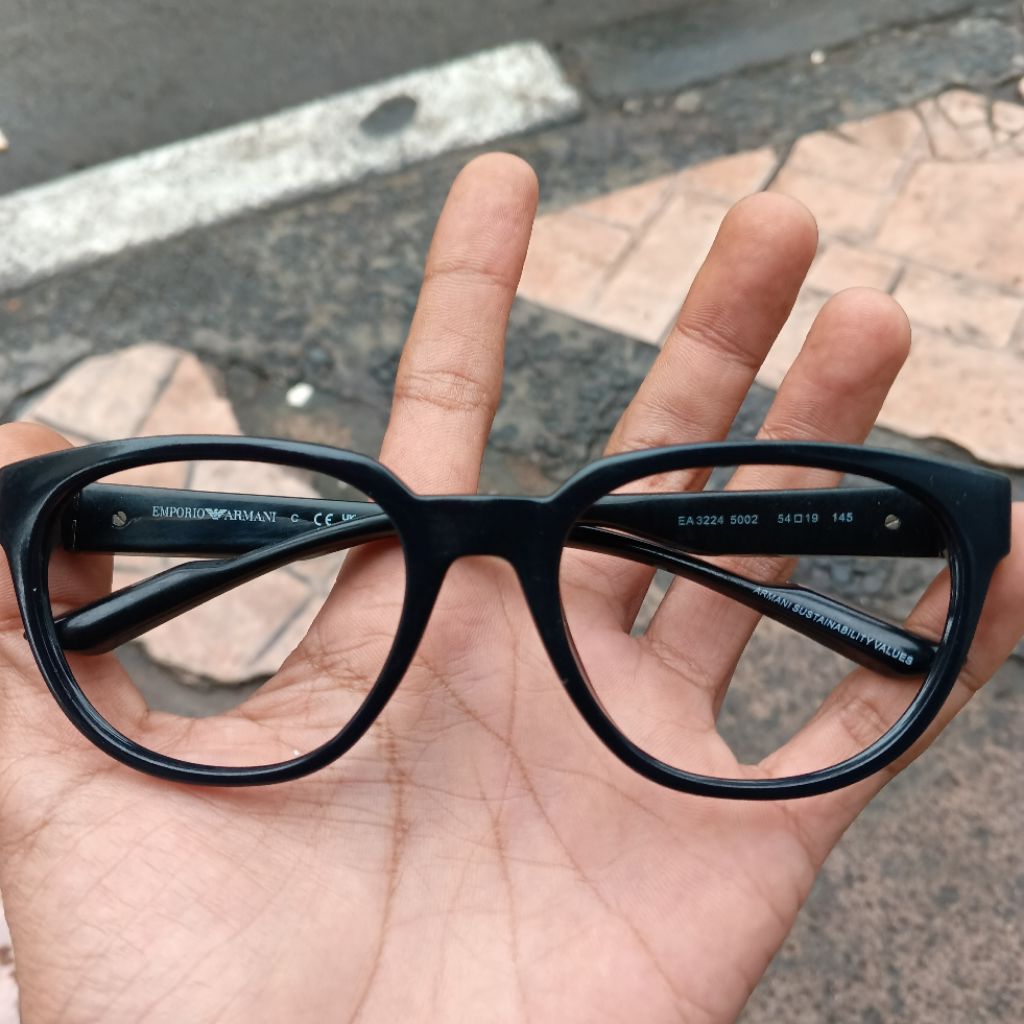frame kacamata original second emporio armani ea3224
