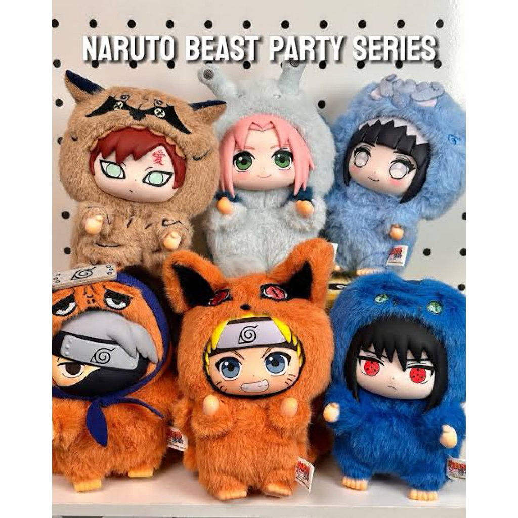 Blind Box Beast Party Narutooo – Figur Anime Karakter Koleksi