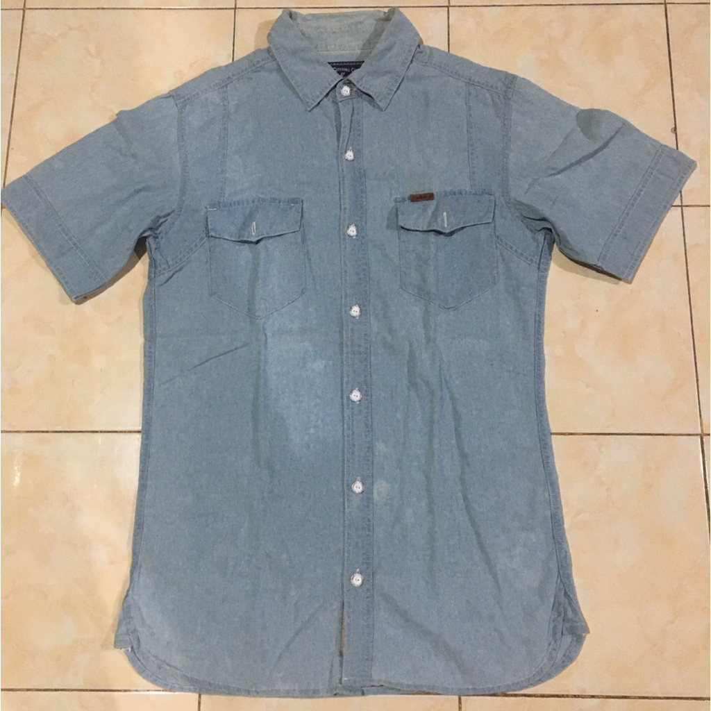 Kemeja Denim Brand Lea