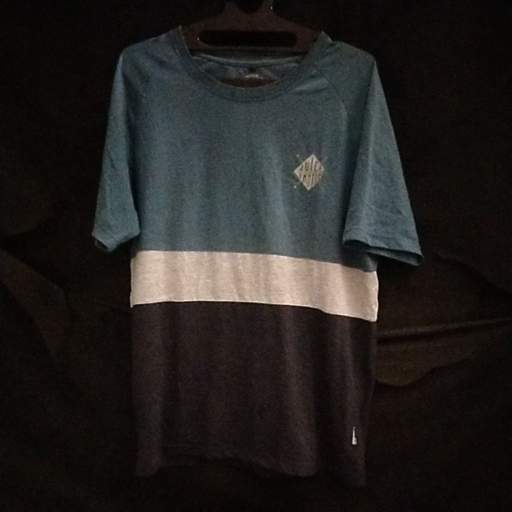 Tshirt Juice Ematic Stripes L SkateBrand /Preloved Original