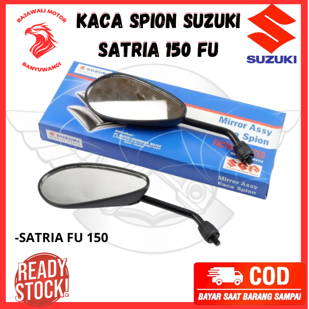 Kaca Spion Suzuki Satria FU 150 Ori / Kaca Spion Kanan Kiri Motor Satria 150 FU - 56500-28F10-000