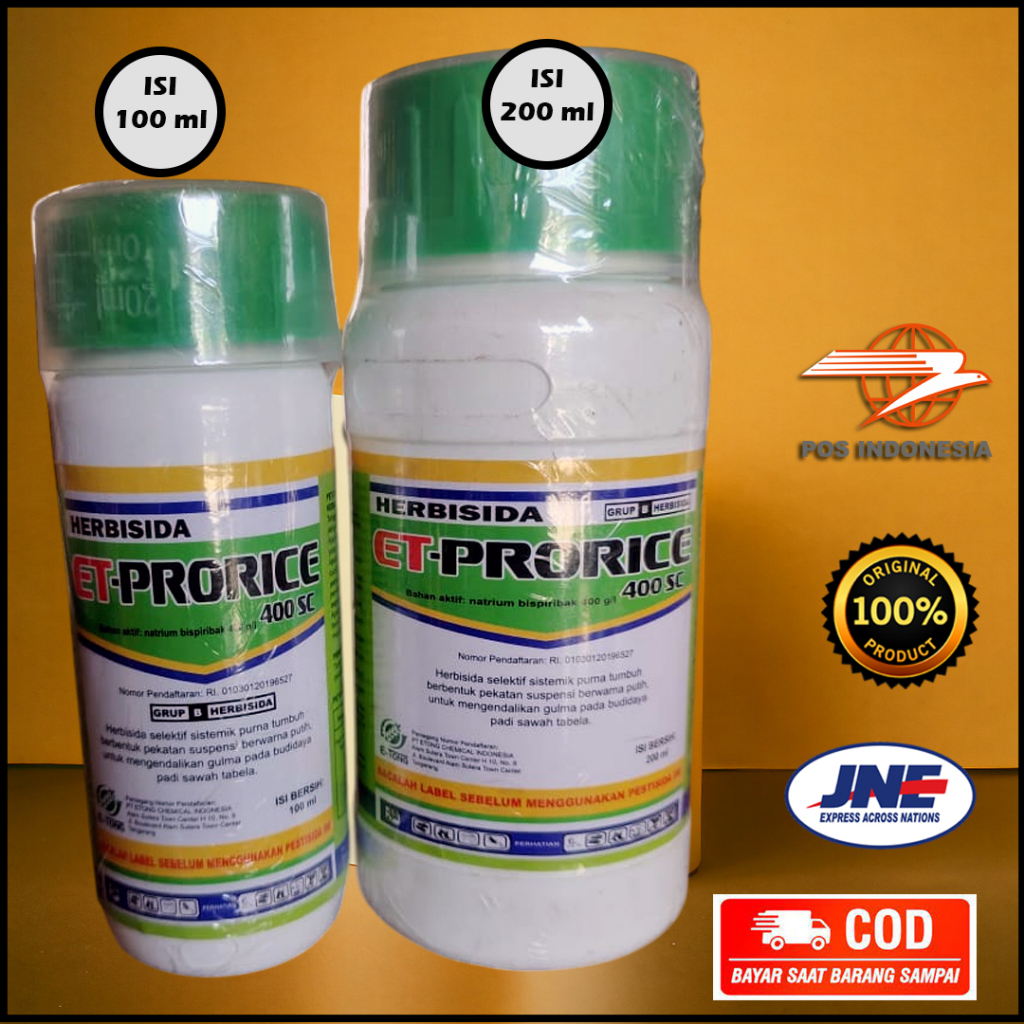 Herbisida ET-Prorice 100 ml & 200 ml