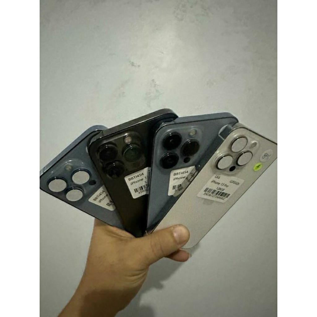 IPHONE 13 PRO 128GB/256GB/512GB/1TB MULUS LIKE NEW ORIGINAL