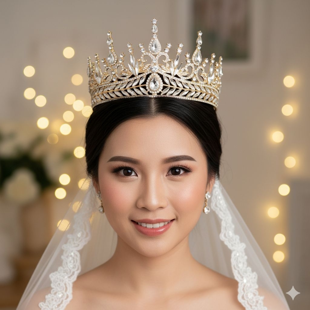 [MK22] Mahkota Pengantin Besar Etnik