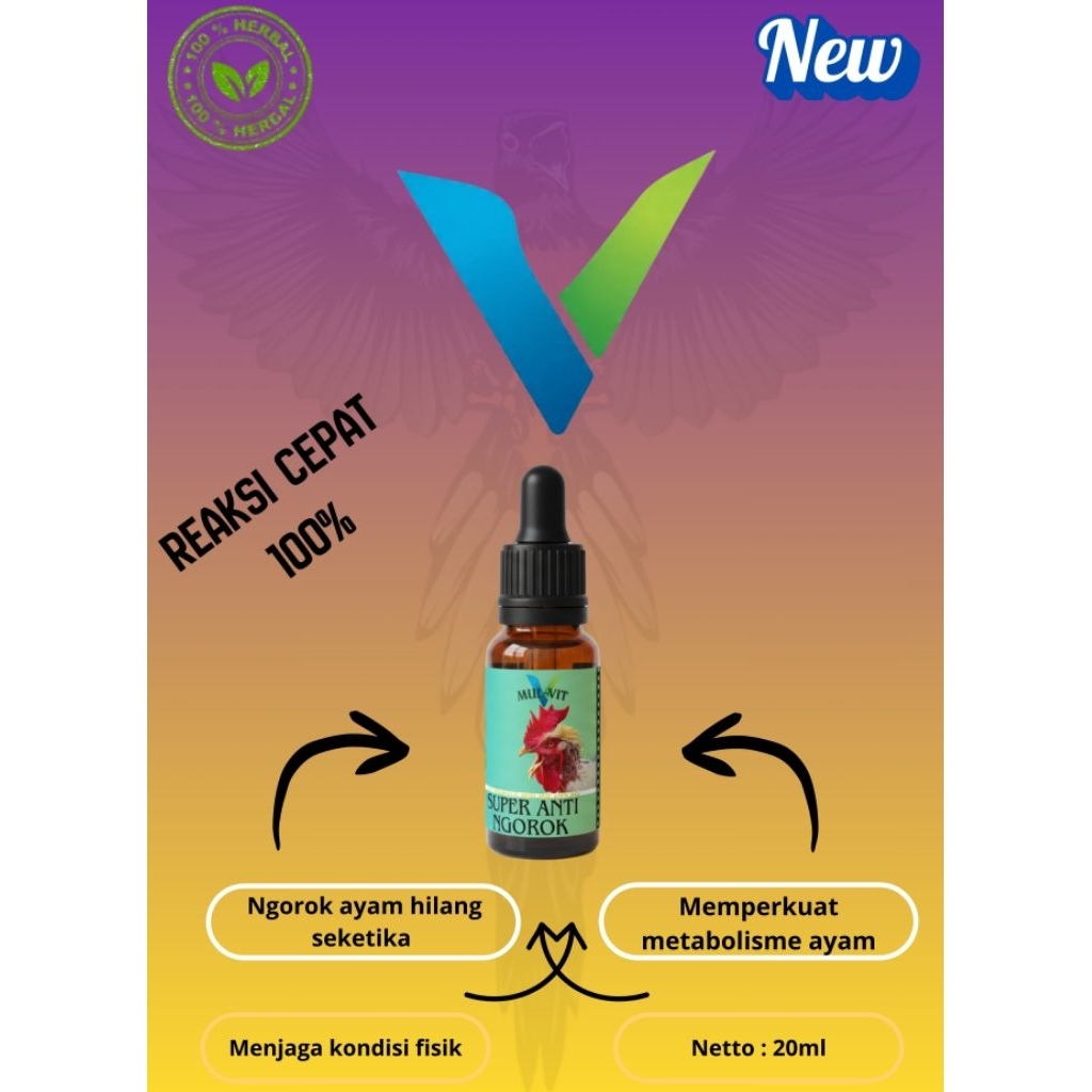 OBAT AYAM SUPER ANTI NGOROK MENGATASI NGOROK PADA AYAM