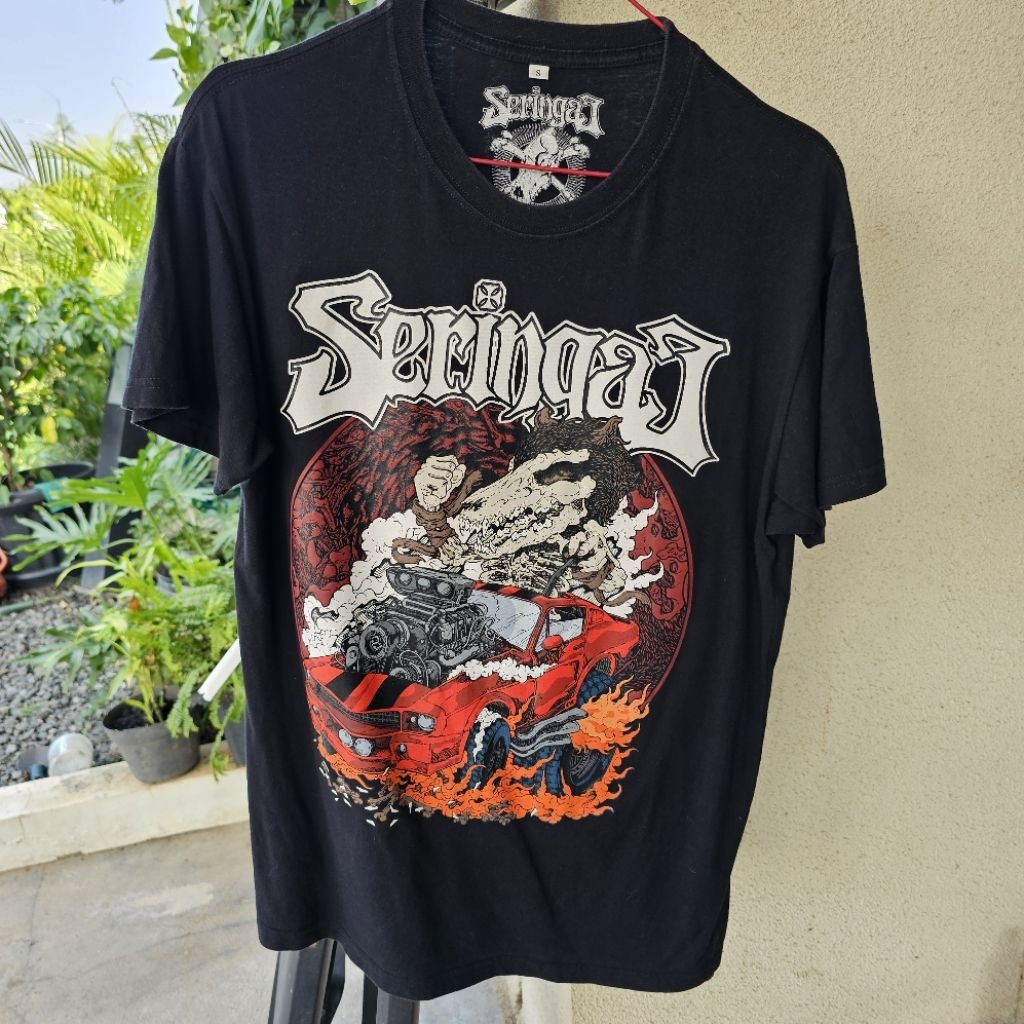 Kaos Tshirt Seringai X Jagermeister