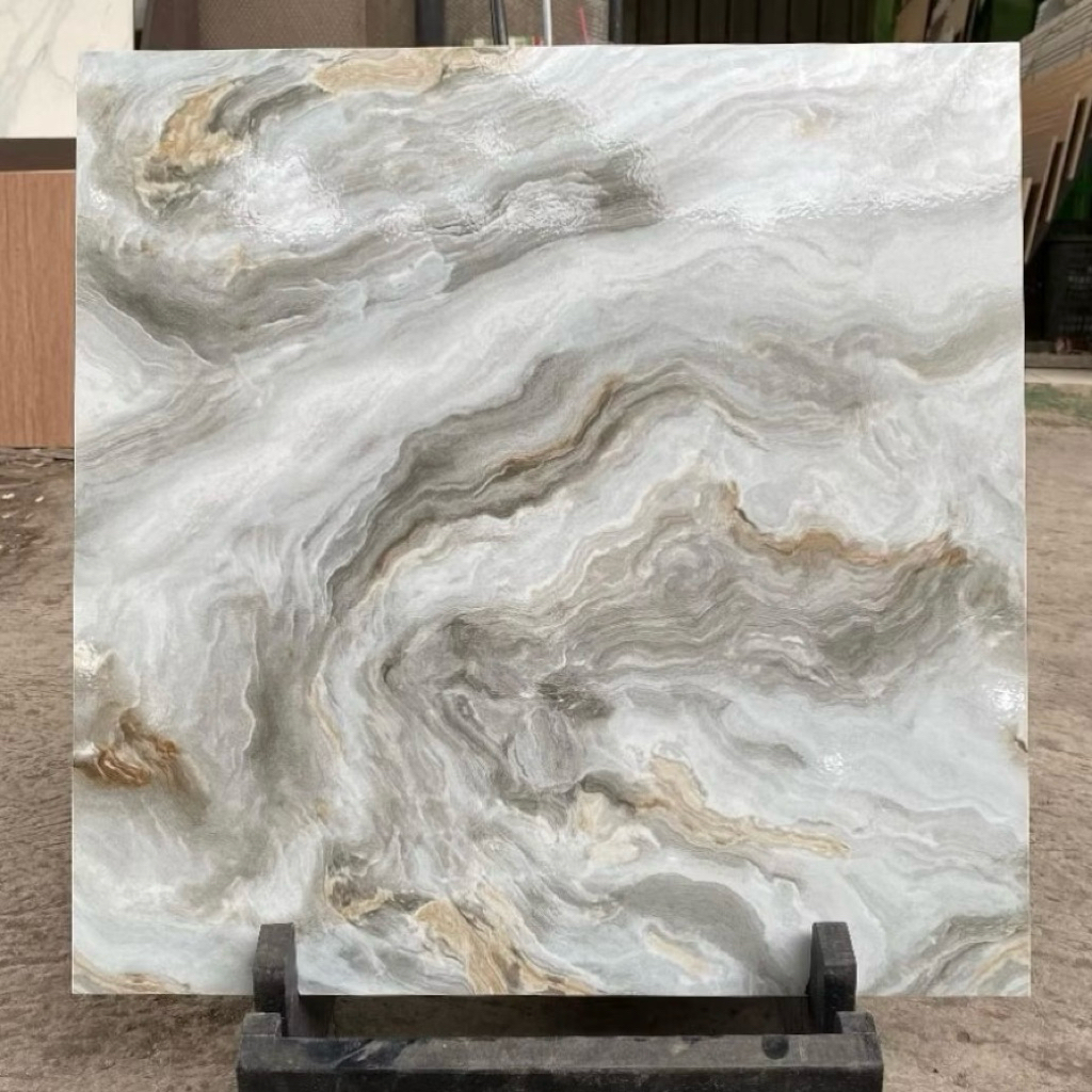 Keramik Cutting 50x50 Uno Havena Grey | Glossy