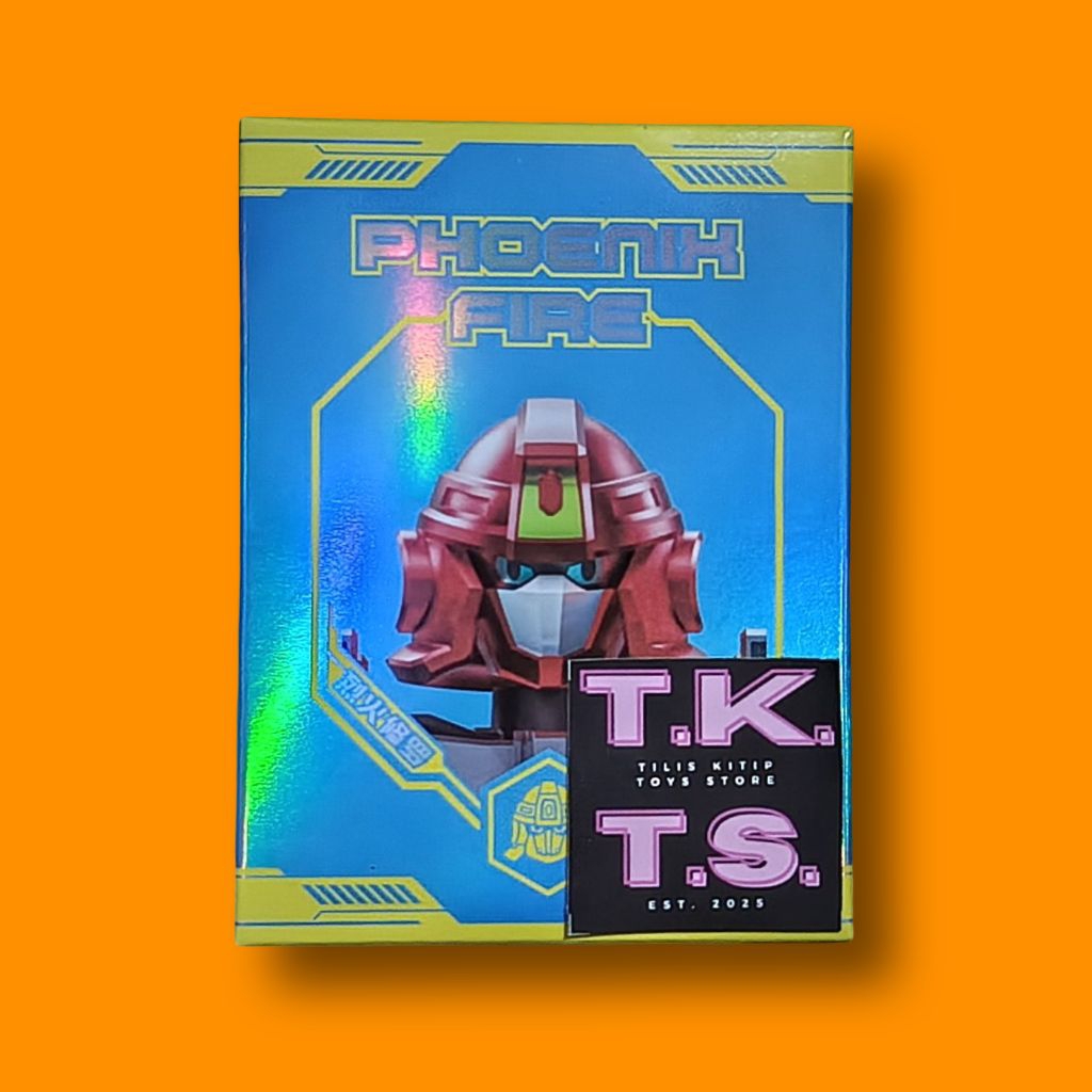 Sembo Metal Cardbot Phoenix Fire Exclusive Gilded Version Baru
